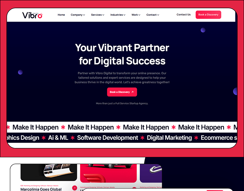 Vibro-Digital-Agency-Website-Design